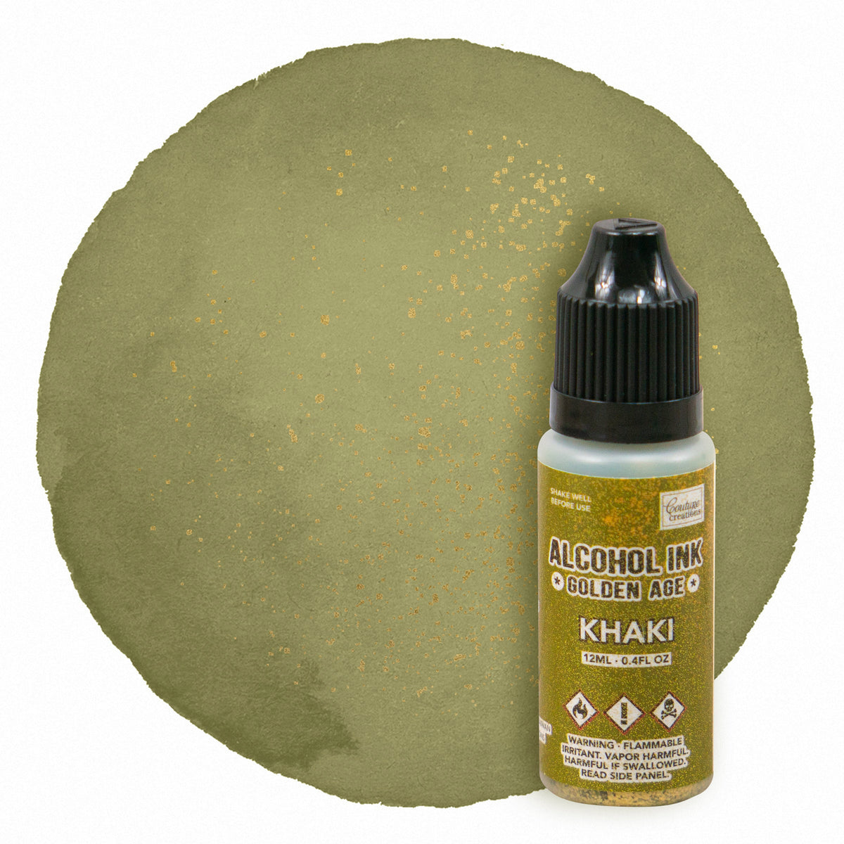 CC Alcohol Ink Golden Age Khaki 12ml