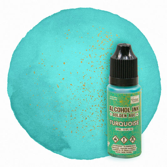 CC Alcohol Ink Golden Age Turquoise 12ml