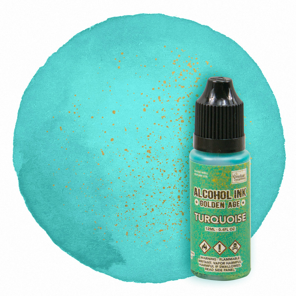 CC Alcohol Ink Golden Age Turquoise 12ml