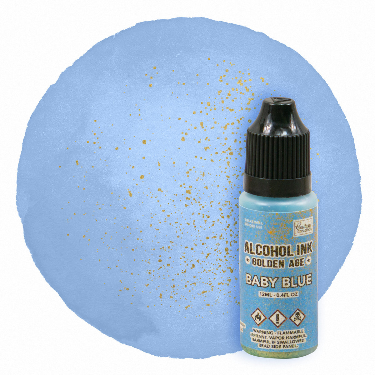 CC Alcohol Ink Golden Age Baby Blue 12ml