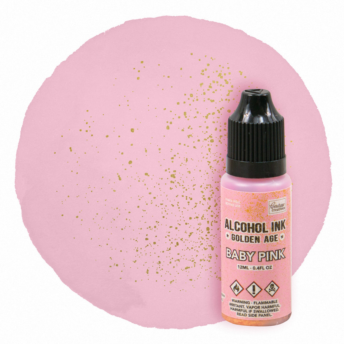CC Alcohol Ink Golden Age Baby Pink 12ml