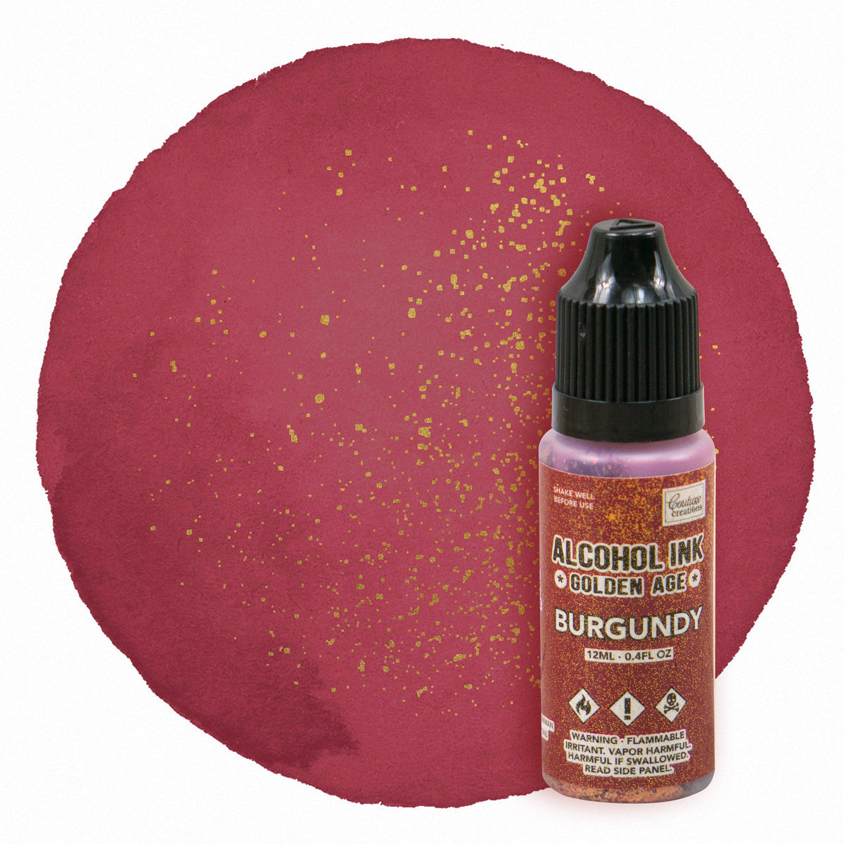 CC Alcohol Ink Golden Age Burgundy 12ml