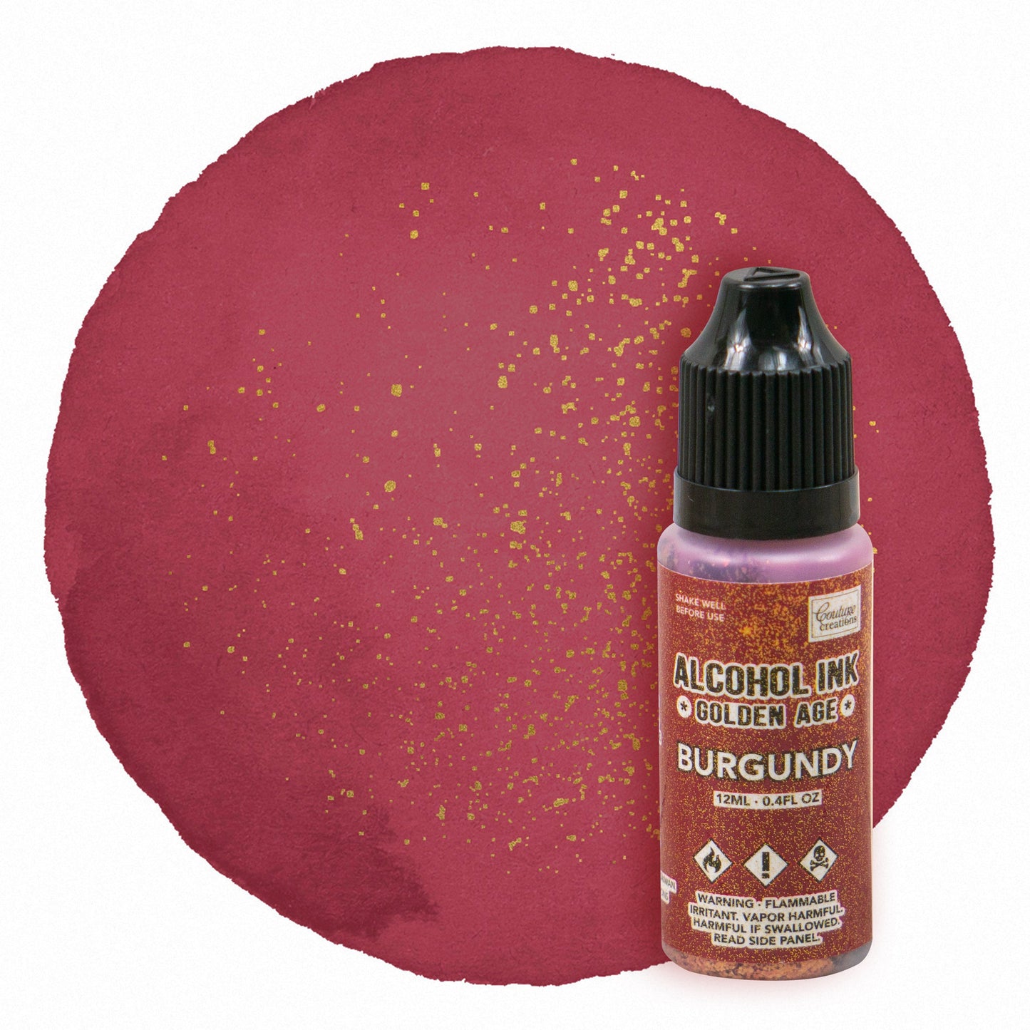 CC Alcohol Ink Golden Age Burgundy 12ml
