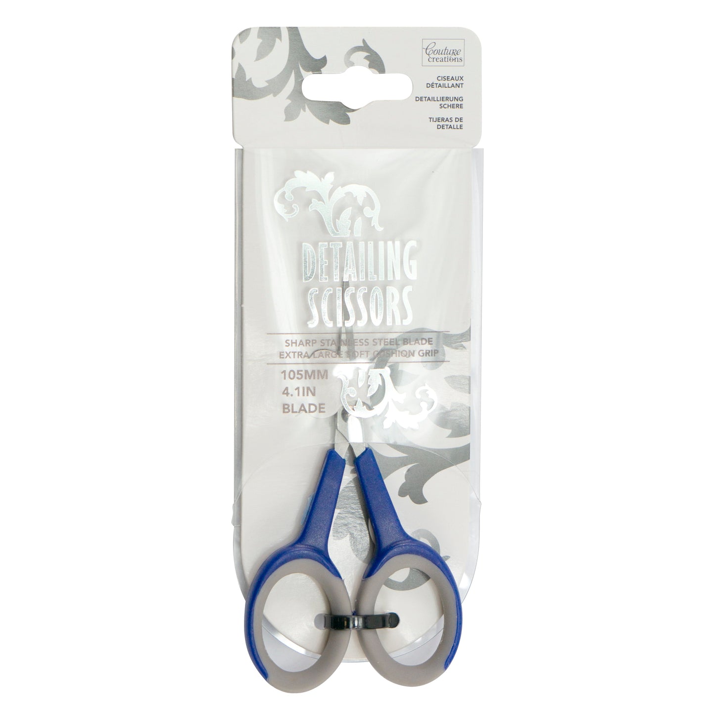 Detailing Scissors (10.5cm / 4.13 inch  Stainless Steel Blade)