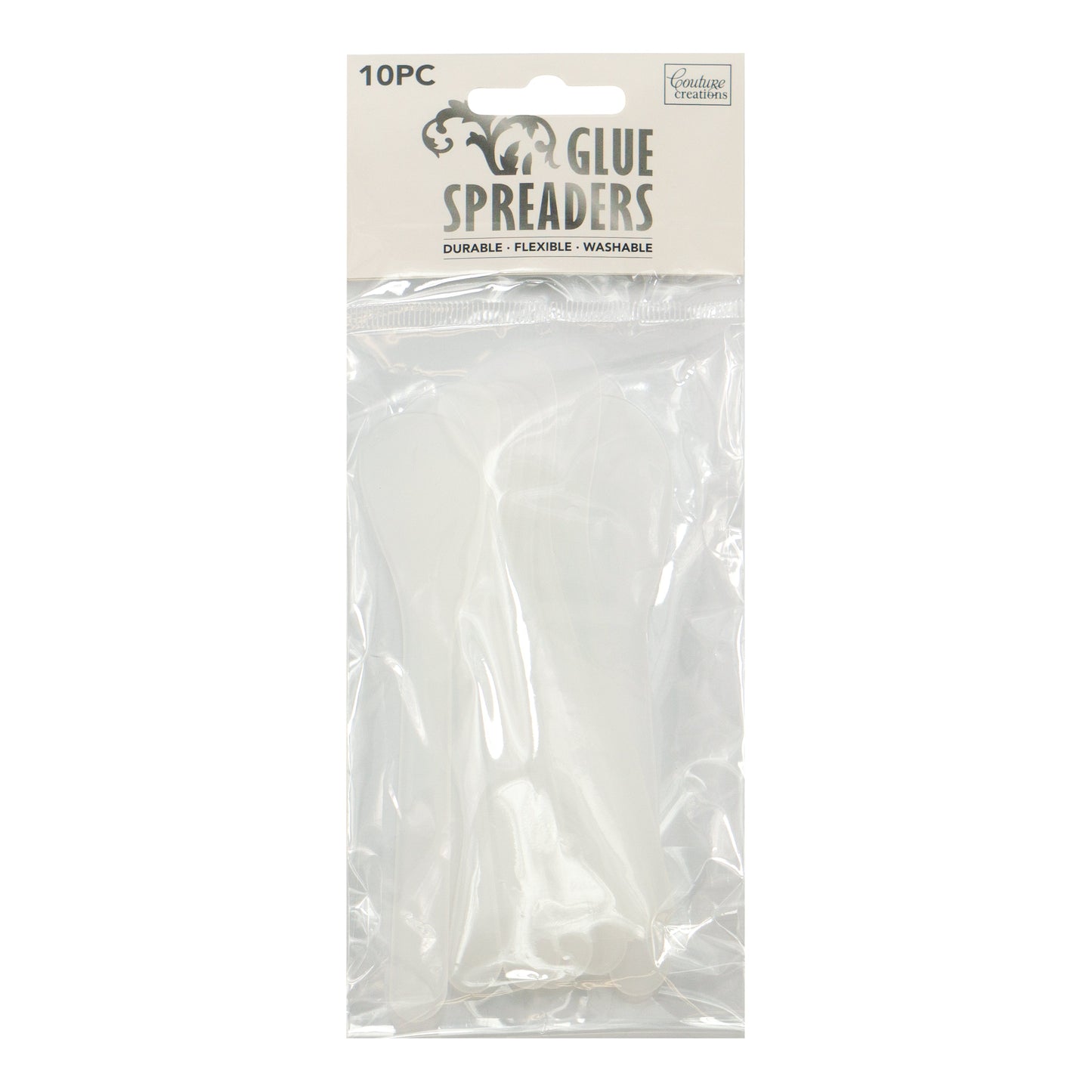 Glue Spreader - translucent white (10pk)