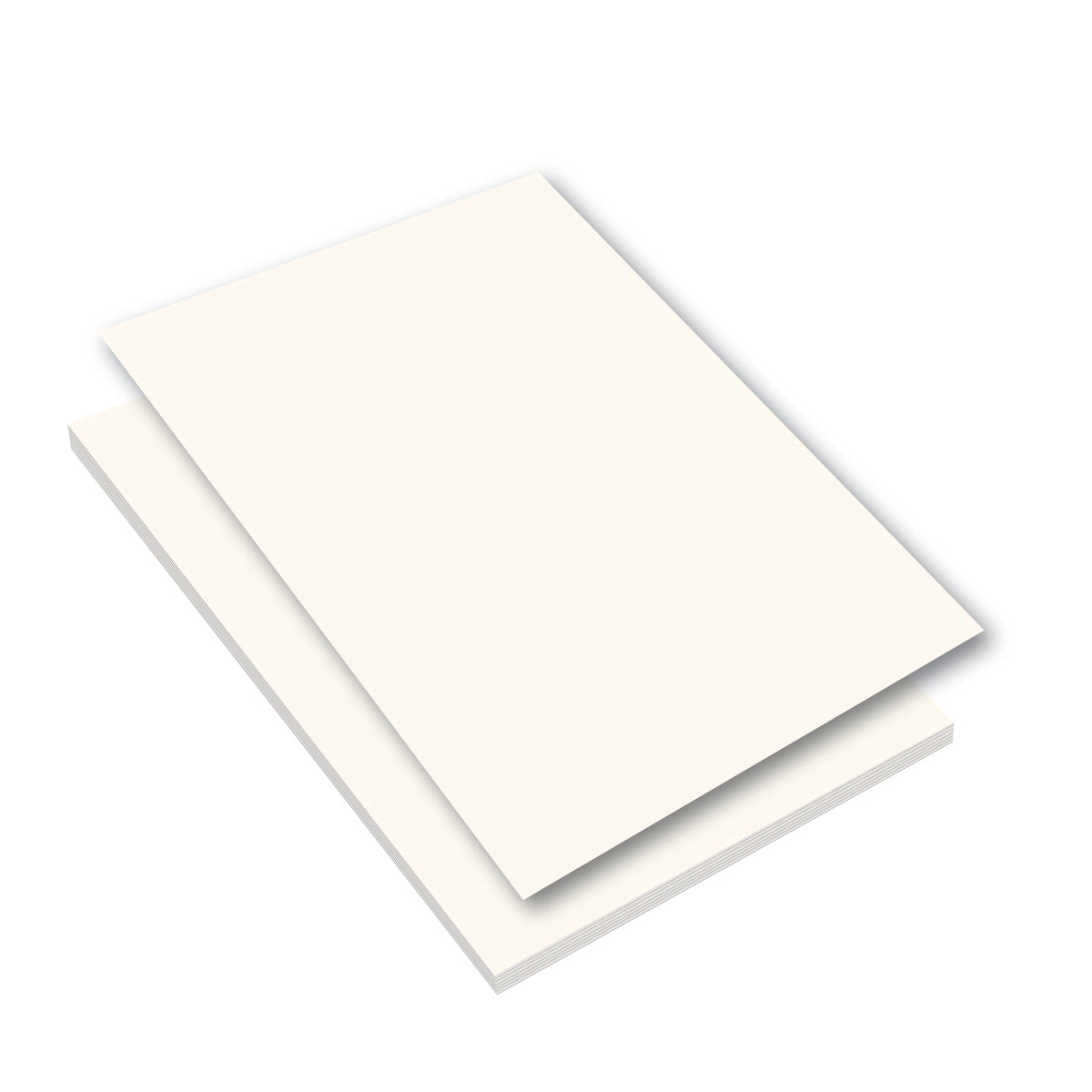 Ivory smooth A4 cardstock - 280gsm - 10 sheets