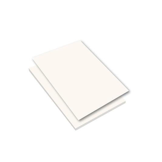 Ivory smooth A5 cardstock - 280gsm - 50 sheets