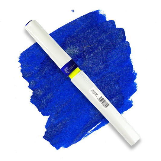 Winkles Glitter Brush Marker PRUSSIAN BLUE