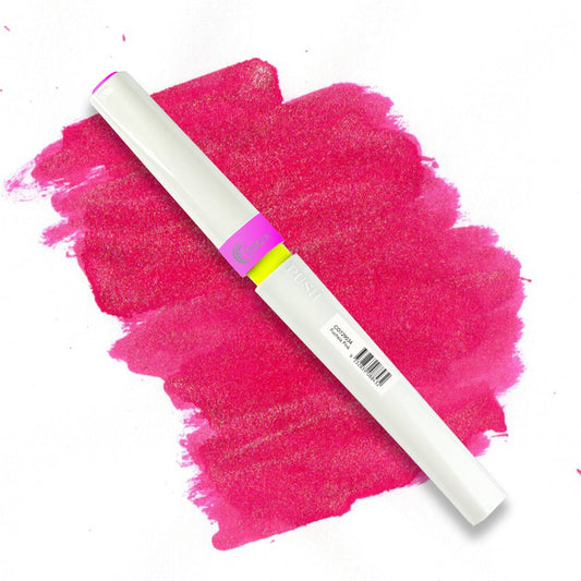 Winkles Glitter Brush Marker FUCHSIA PINK