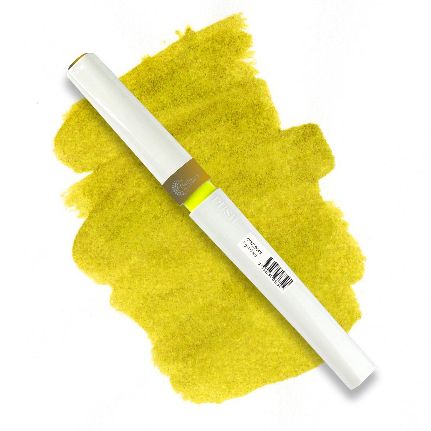 Winkles Glitter Brush Marker LIGHT GOLD