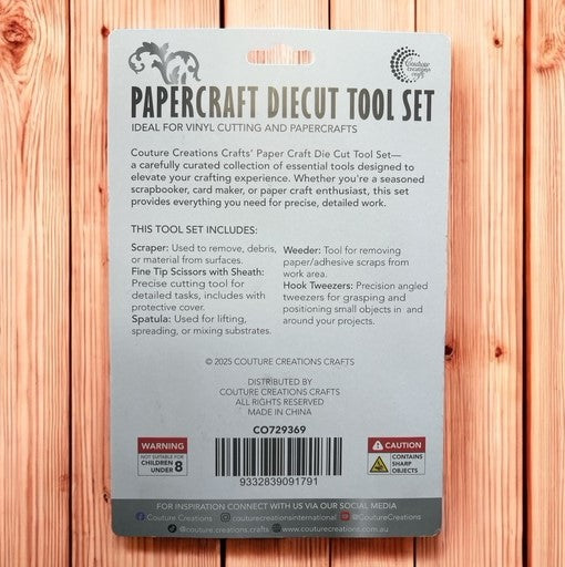 CC Papercraft Diecut Tool Set 5pce