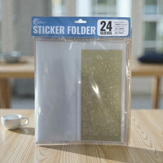 CC Sticker Folder - 24 Sleeves- Holds 96