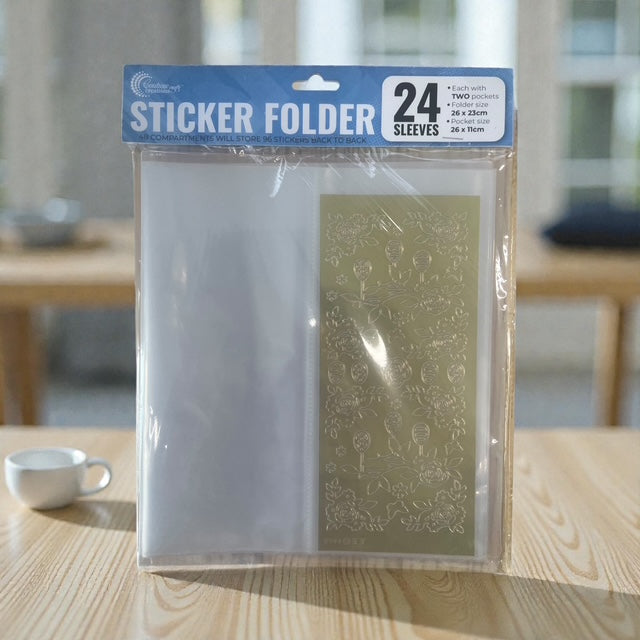 CC Sticker Folder - 24 Sleeves- Holds 96
