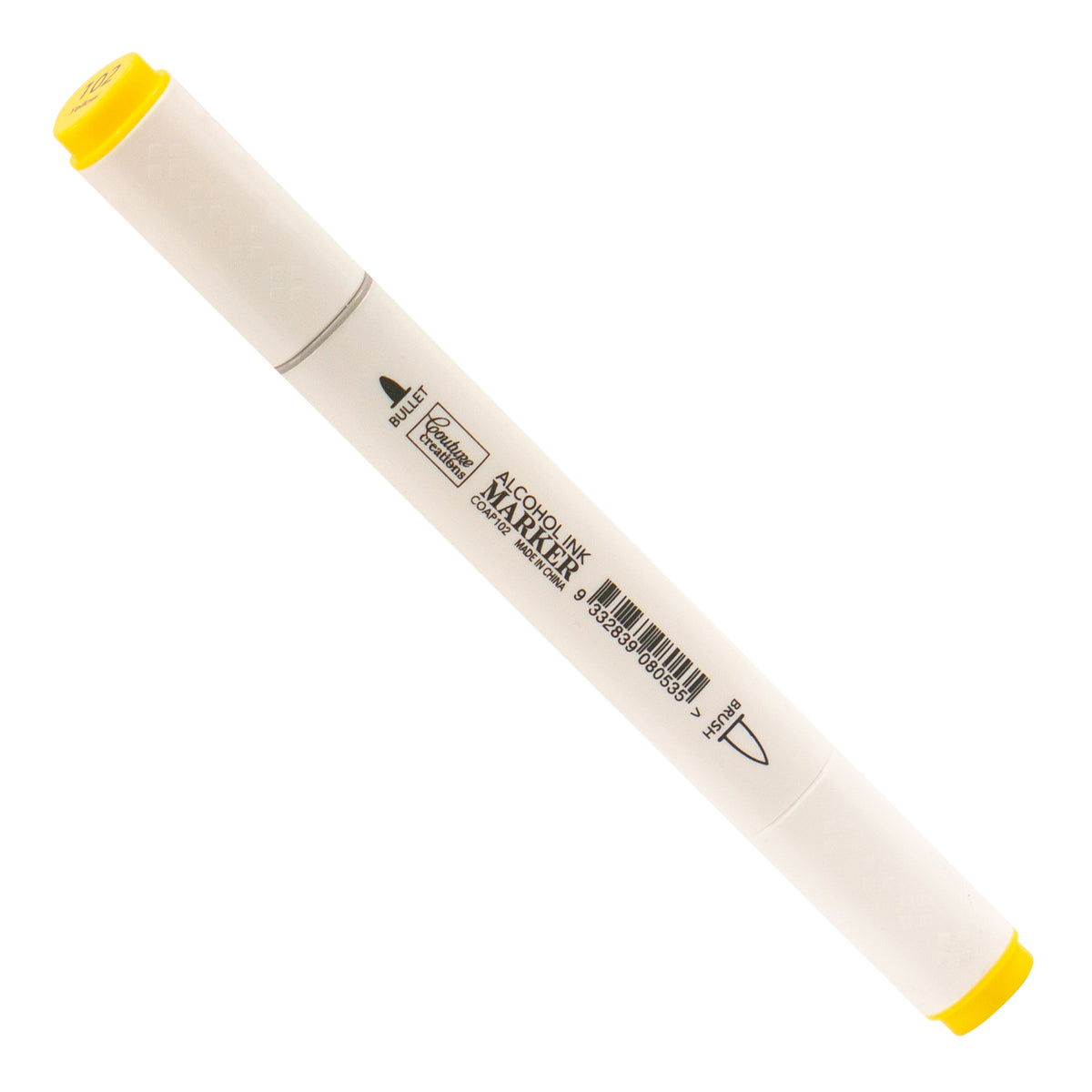 CC Alcohol Ink Marker Twin Tip Yellow 102