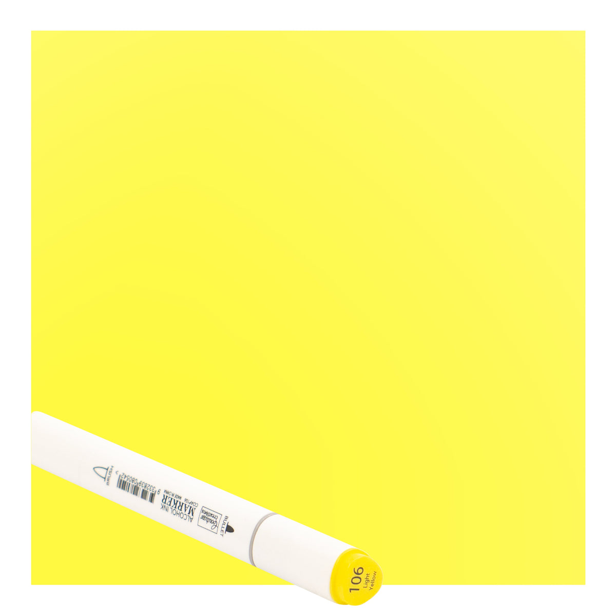 CC Alcohol Ink Marker Twin Tip Light Yellow 106