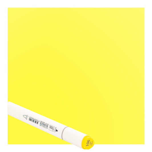 CC Alcohol Ink Marker Twin Tip Light Yellow 106