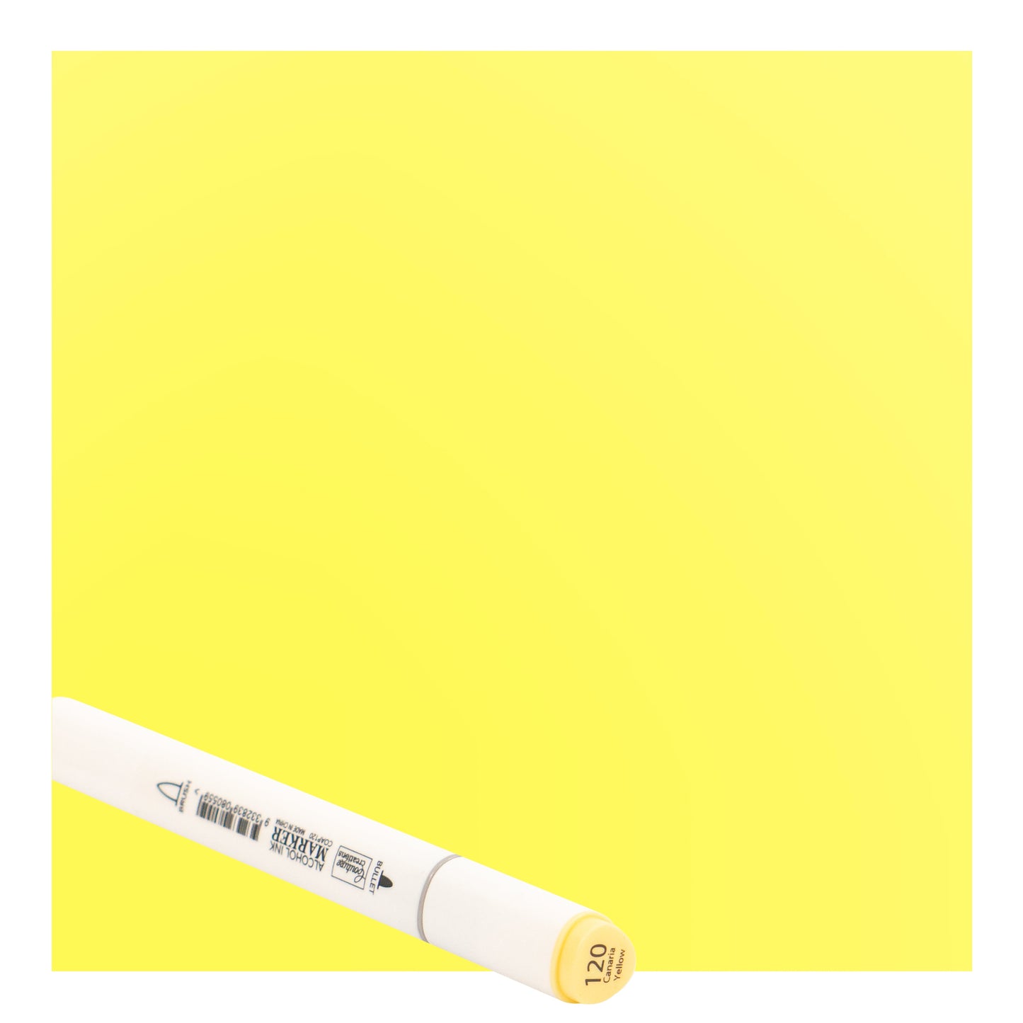 Canaria Yellow Twin Tip Alcohol Ink Marker