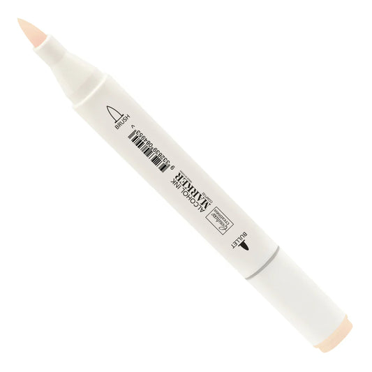 CC Alcohol Ink Marker Twin Tip Milky White 132