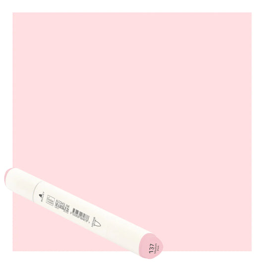CC Alcohol Ink Marker Twin Tip Medium Pink 137