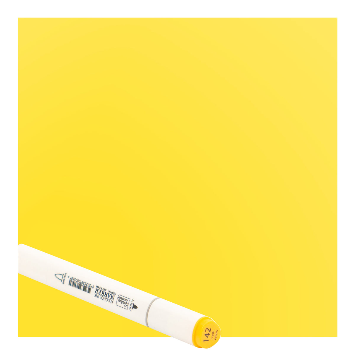 CC Alcohol Ink Marker Twin Tip Fresh Yellow 142