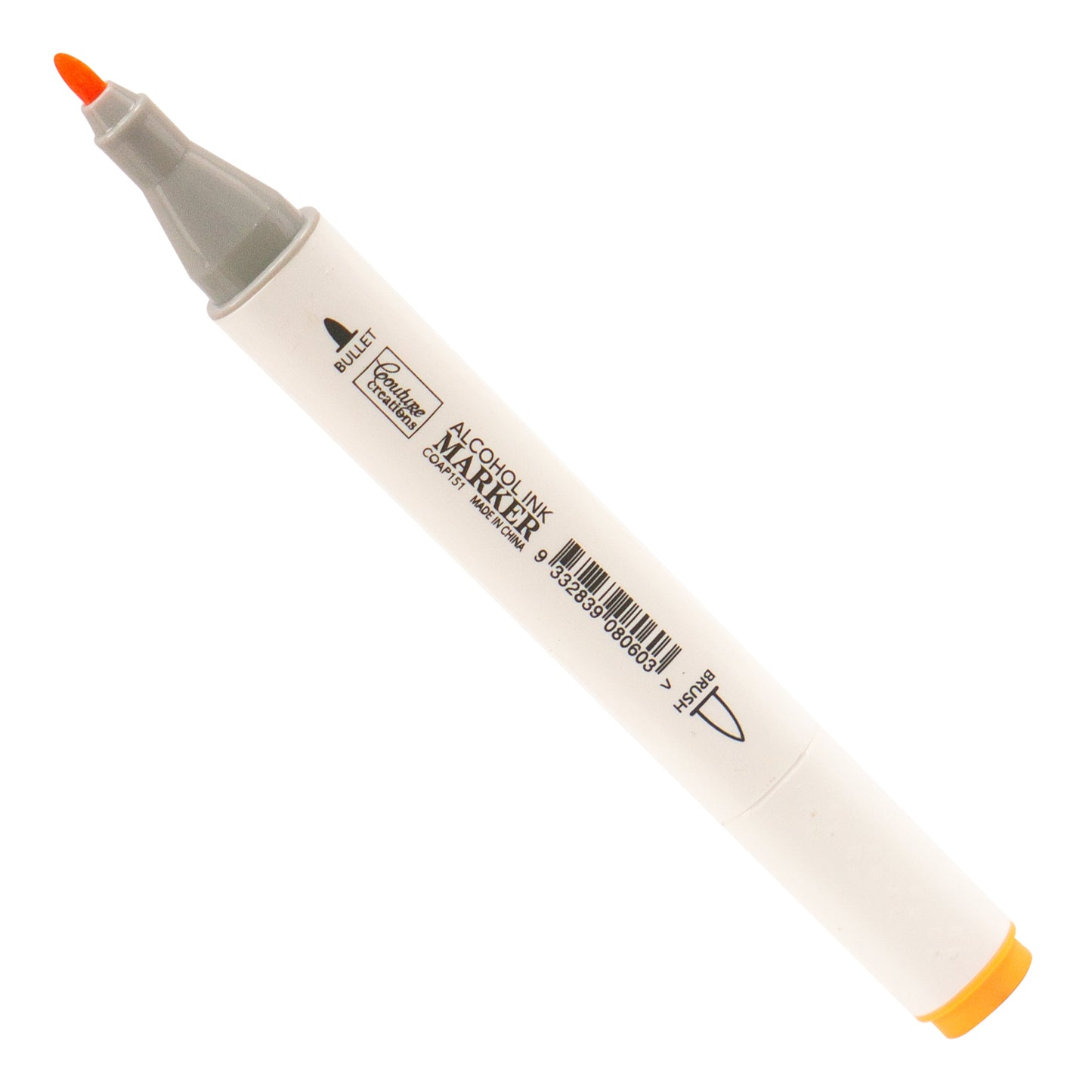 Light Orange Twin Tip Alcohol Ink Marker