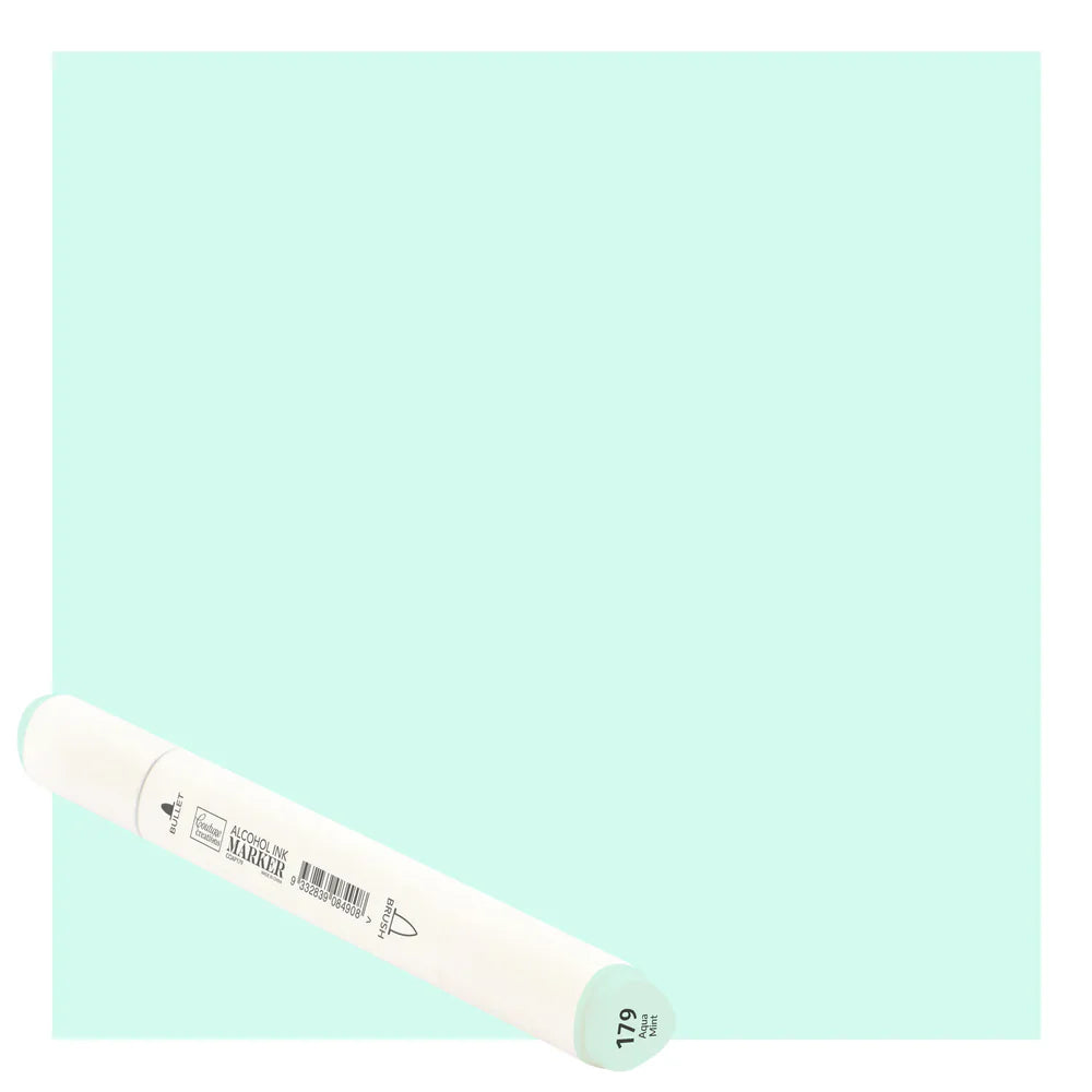 CC Alcohol Ink Marker Twin Tip Aqua Mint 179