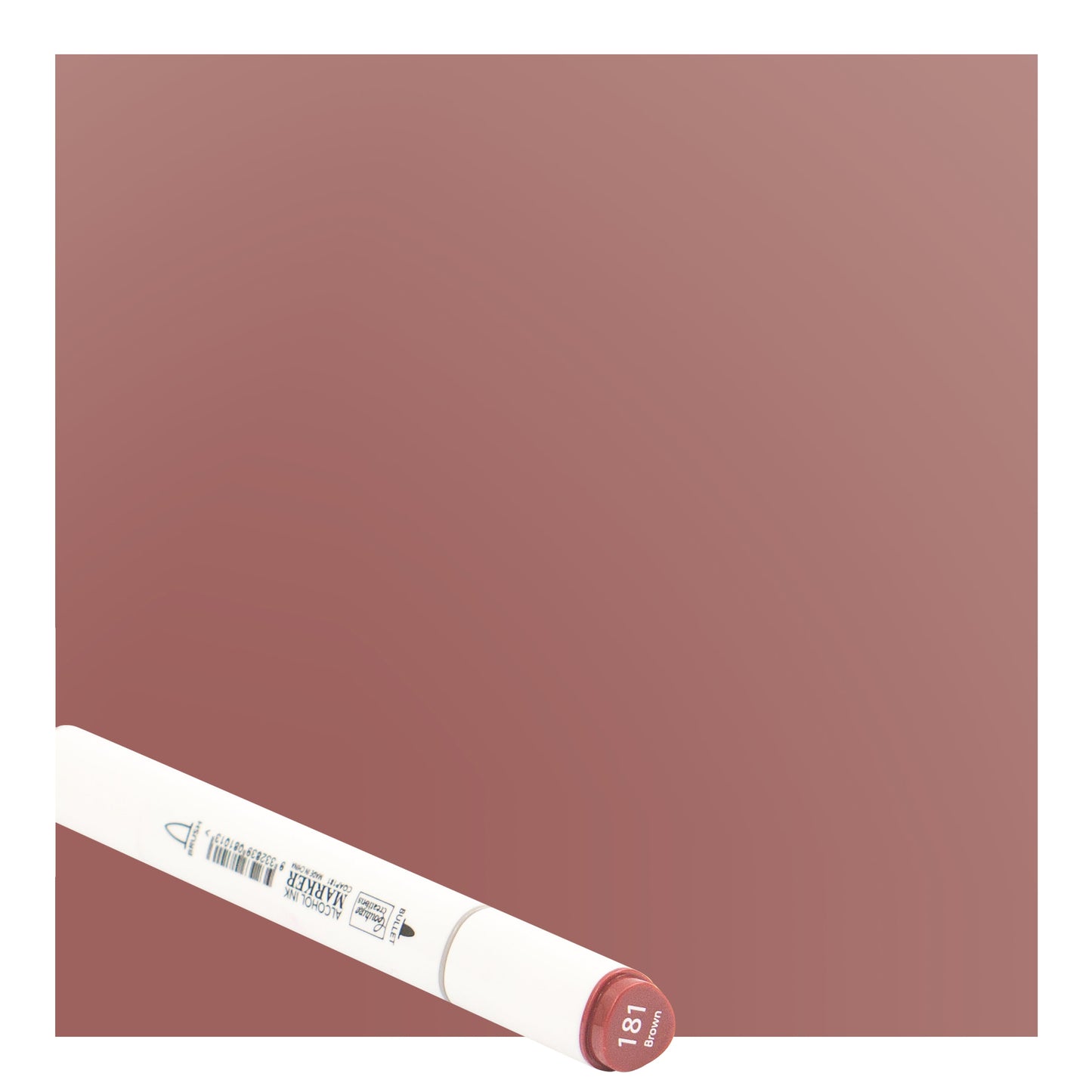CC Alcohol Ink Marker Twin Tip Brown 181