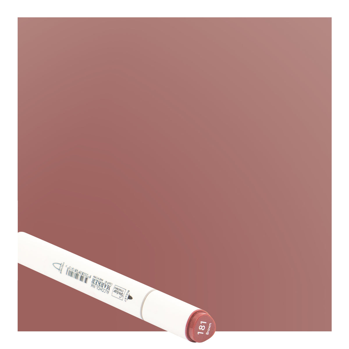 CC Alcohol Ink Marker Twin Tip Brown 181