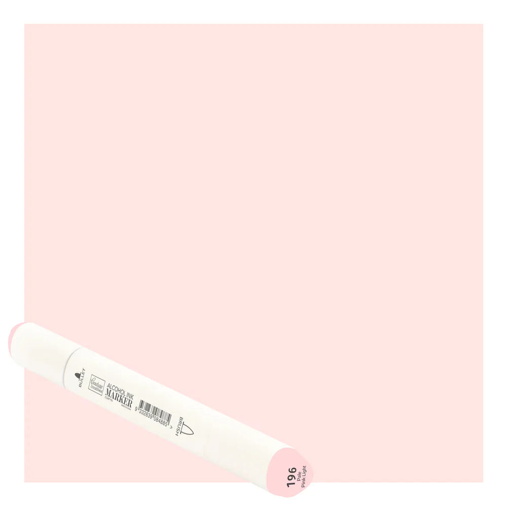 CC Alcohol Ink Marker Twin Tip Pale Pink Light 196
