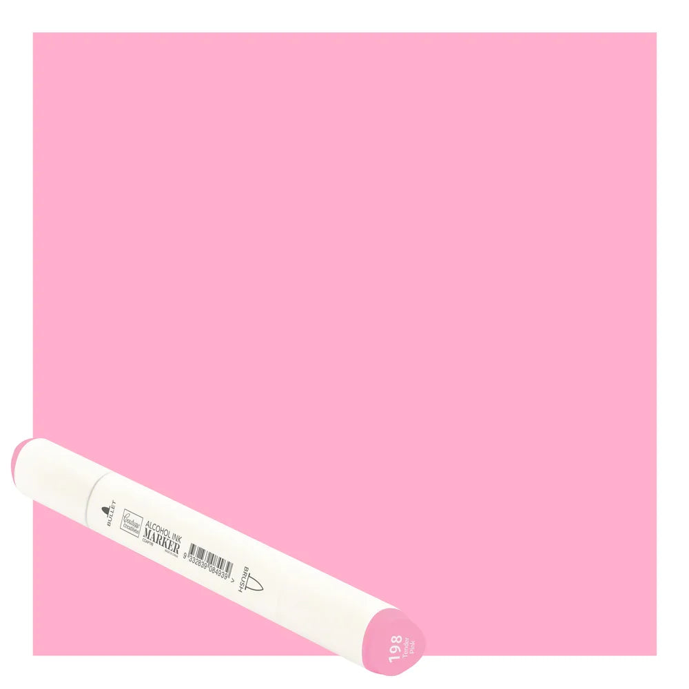 CC Alcohol Ink Marker Twin Tip Tender Pink 198