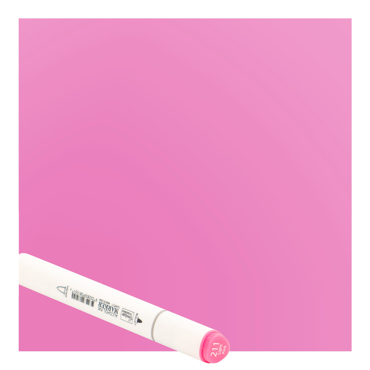 CC Alcohol Ink Marker Twin Tip Light Pink 211