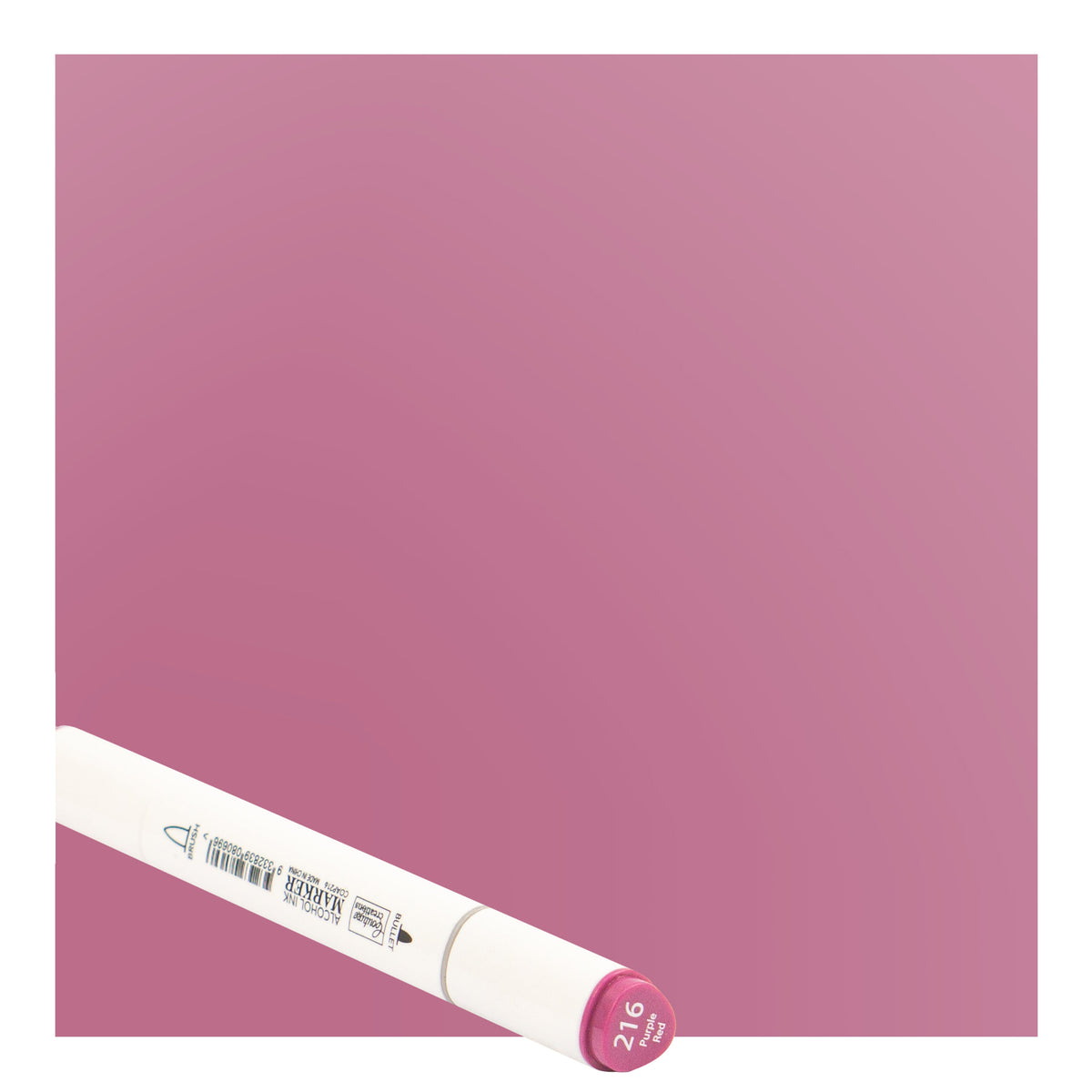 CC Alcohol Ink Marker Twin Tip Purple Red 216