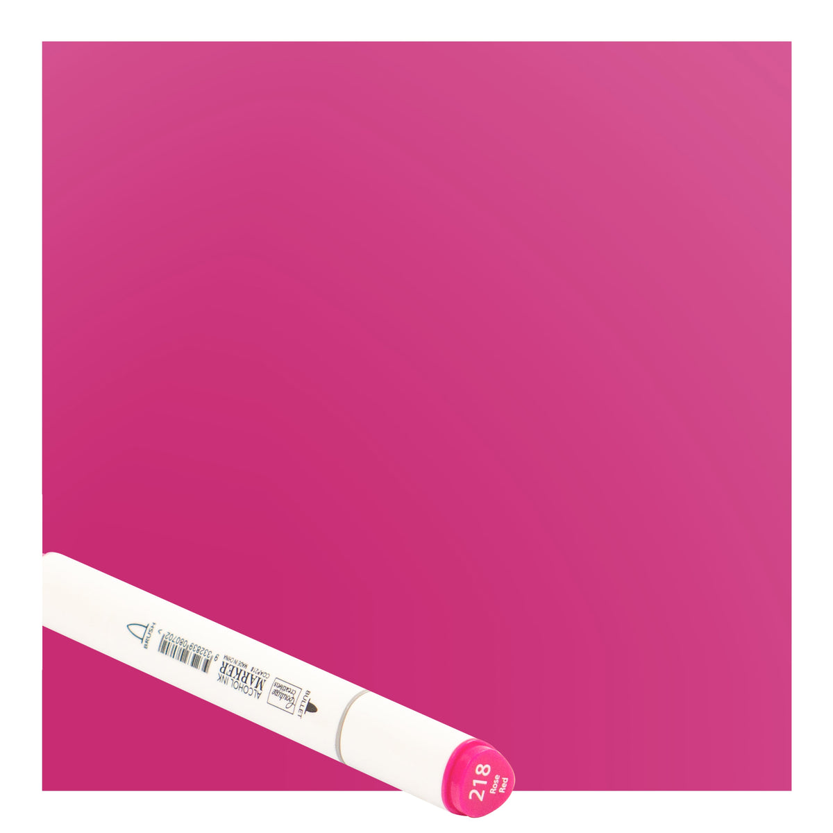 CC Alcohol Ink Marker Twin Tip Rose Red 218