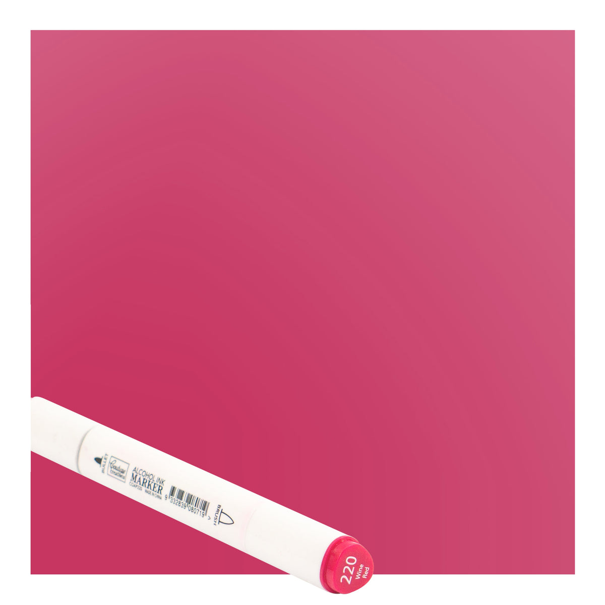 CC Alcohol Ink Marker Twin Tip Wine Red 220