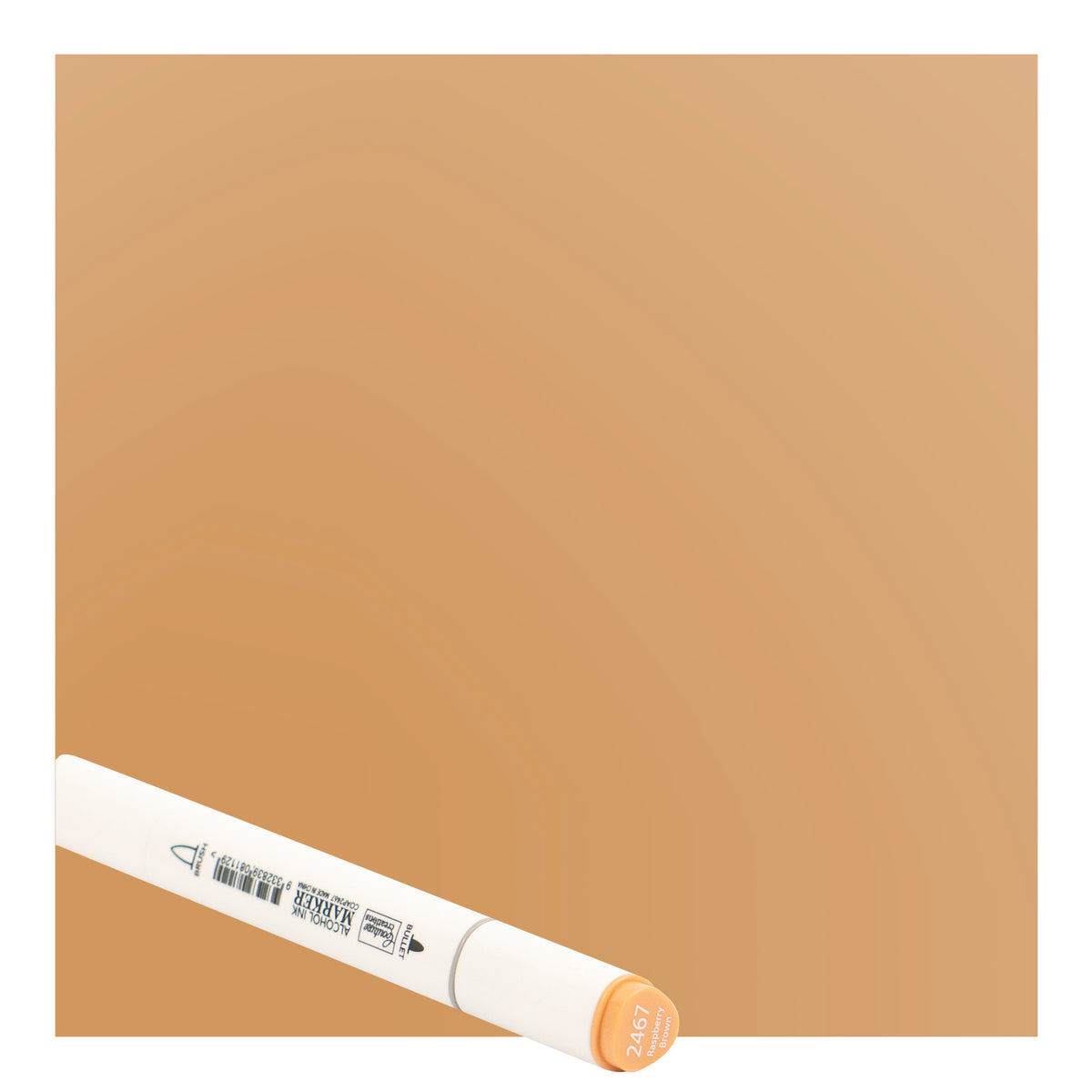CC Alcohol Ink Marker Twin Tip Raspberry Brown 2467