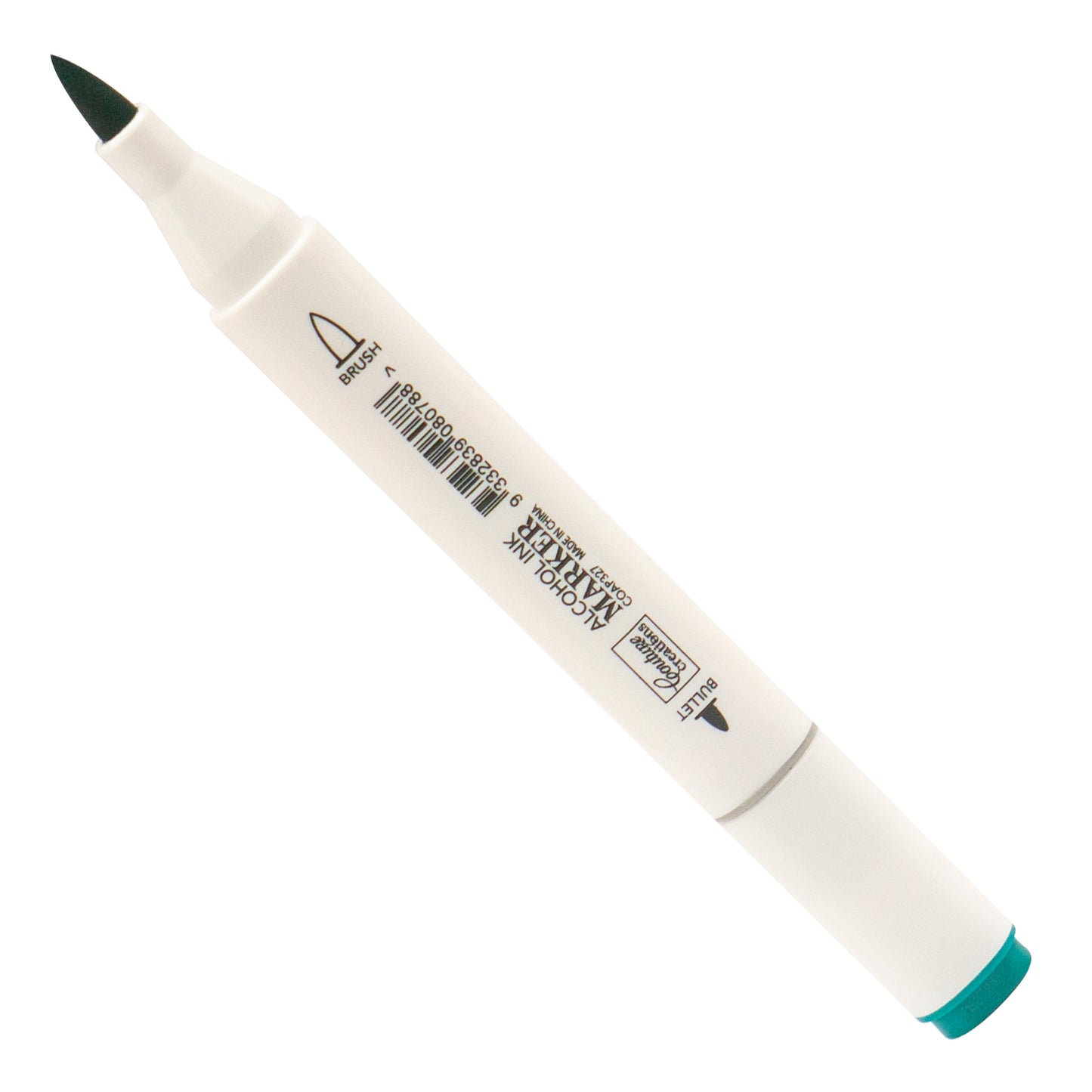 CC Alcohol Ink Marker Twin Tip Peacock Green 327