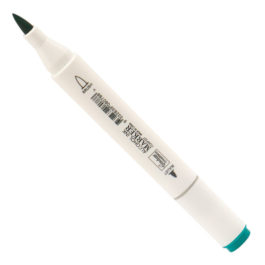 CC Alcohol Ink Marker Twin Tip Peacock Green 327