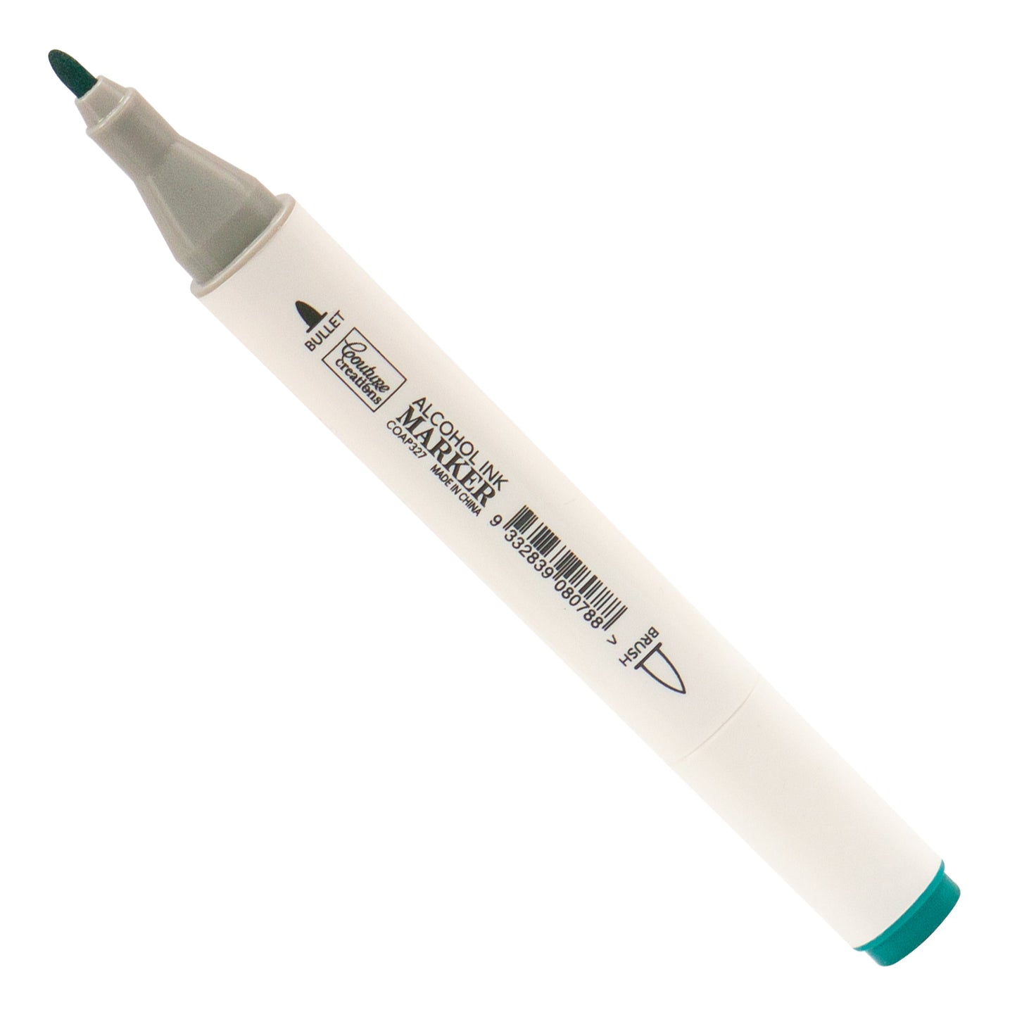 CC Alcohol Ink Marker Twin Tip Peacock Green 327