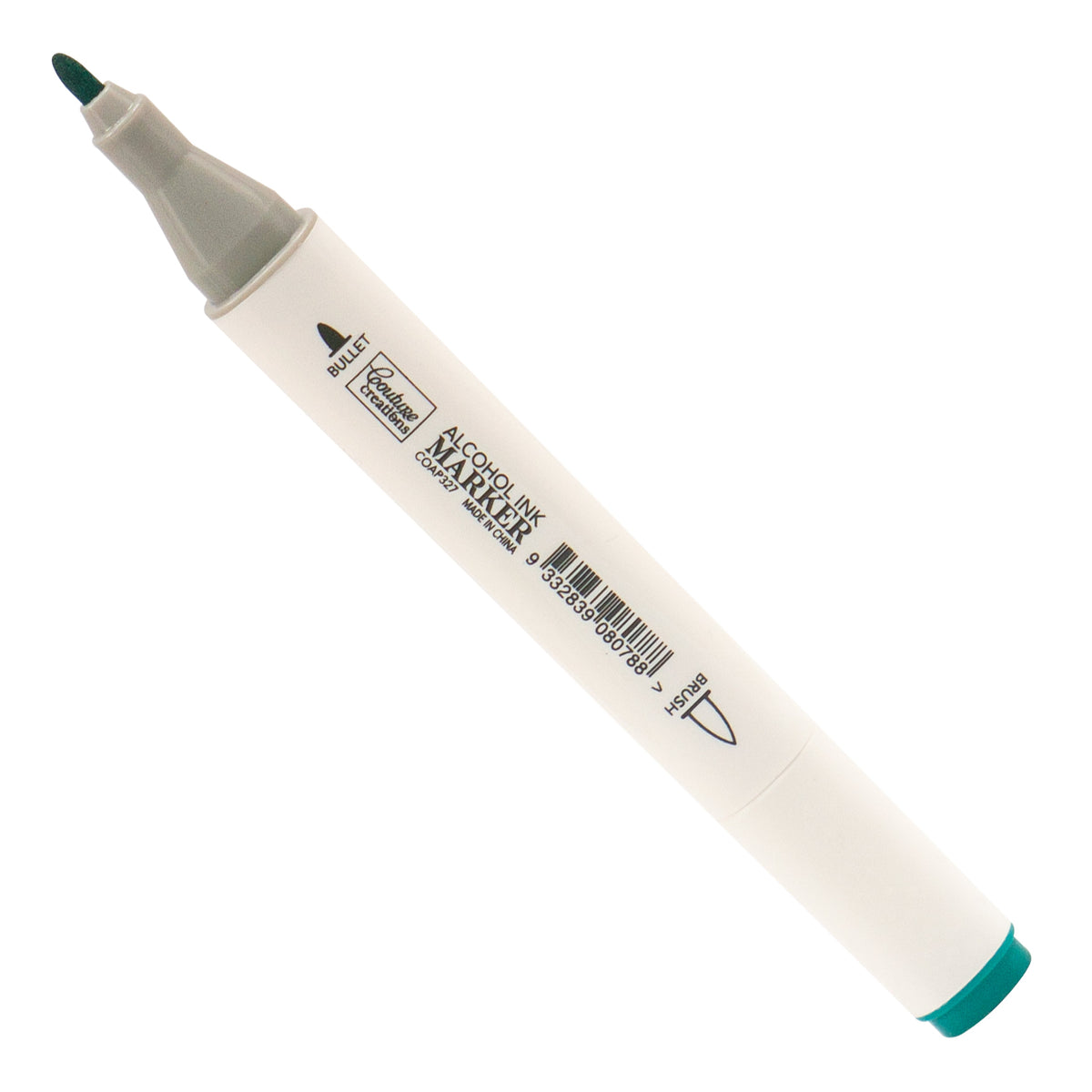 CC Alcohol Ink Marker Twin Tip Peacock Green 327