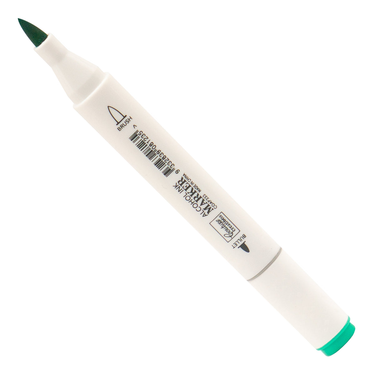 CC Alcohol Ink Marker Twin Tip Bluish Green 333
