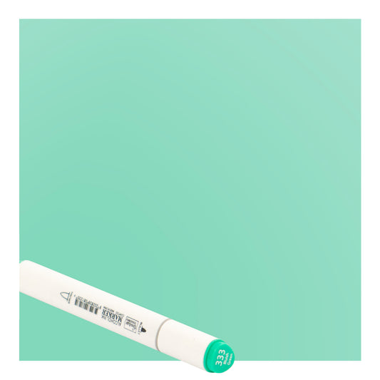 CC Alcohol Ink Marker Twin Tip Bluish Green 333