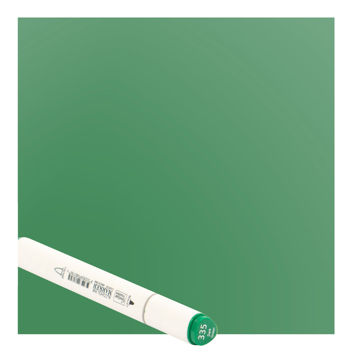 CC Alcohol Ink Marker Twin Tip Dark Green 335