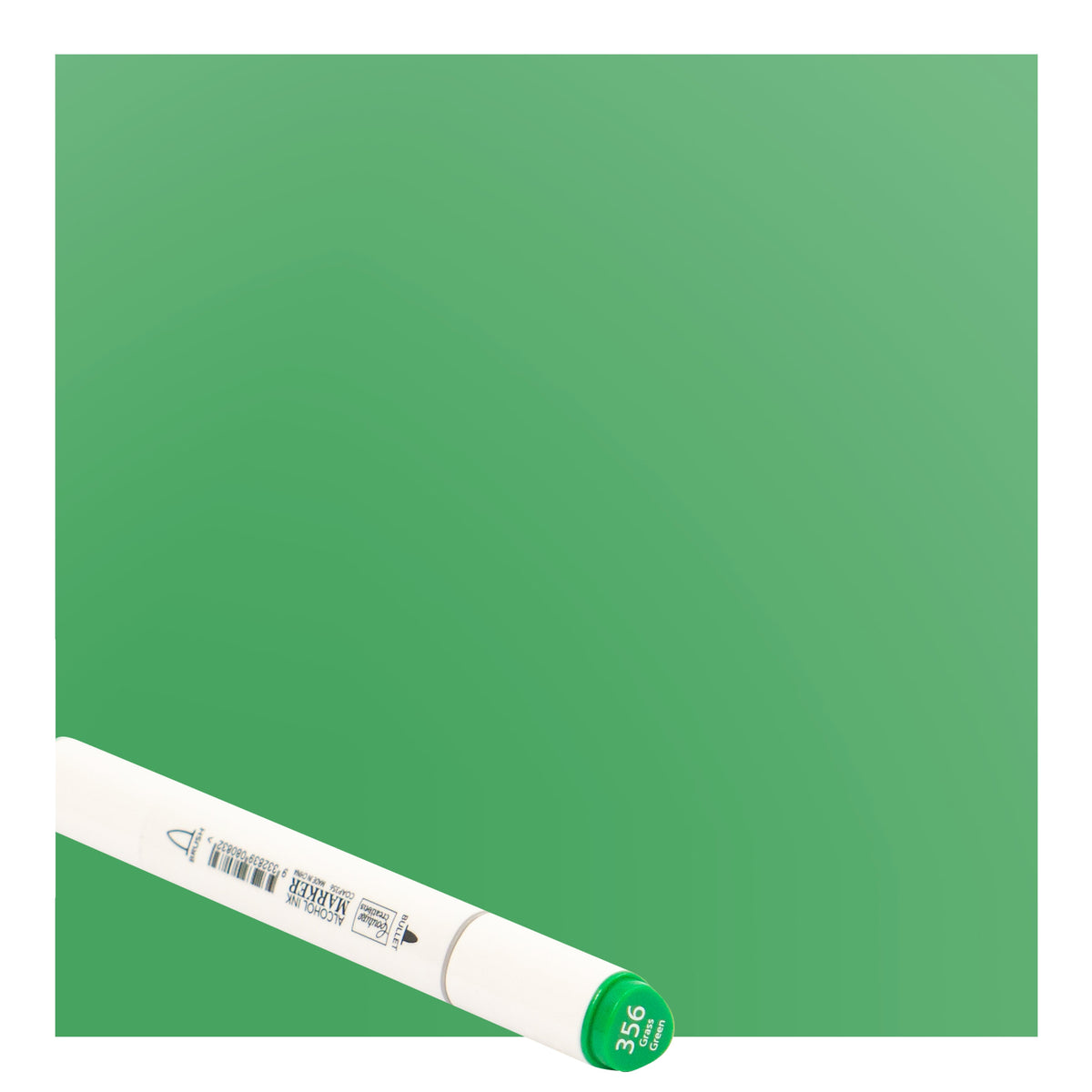 CC Alcohol Ink Marker Twin Tip Grass Green 356
