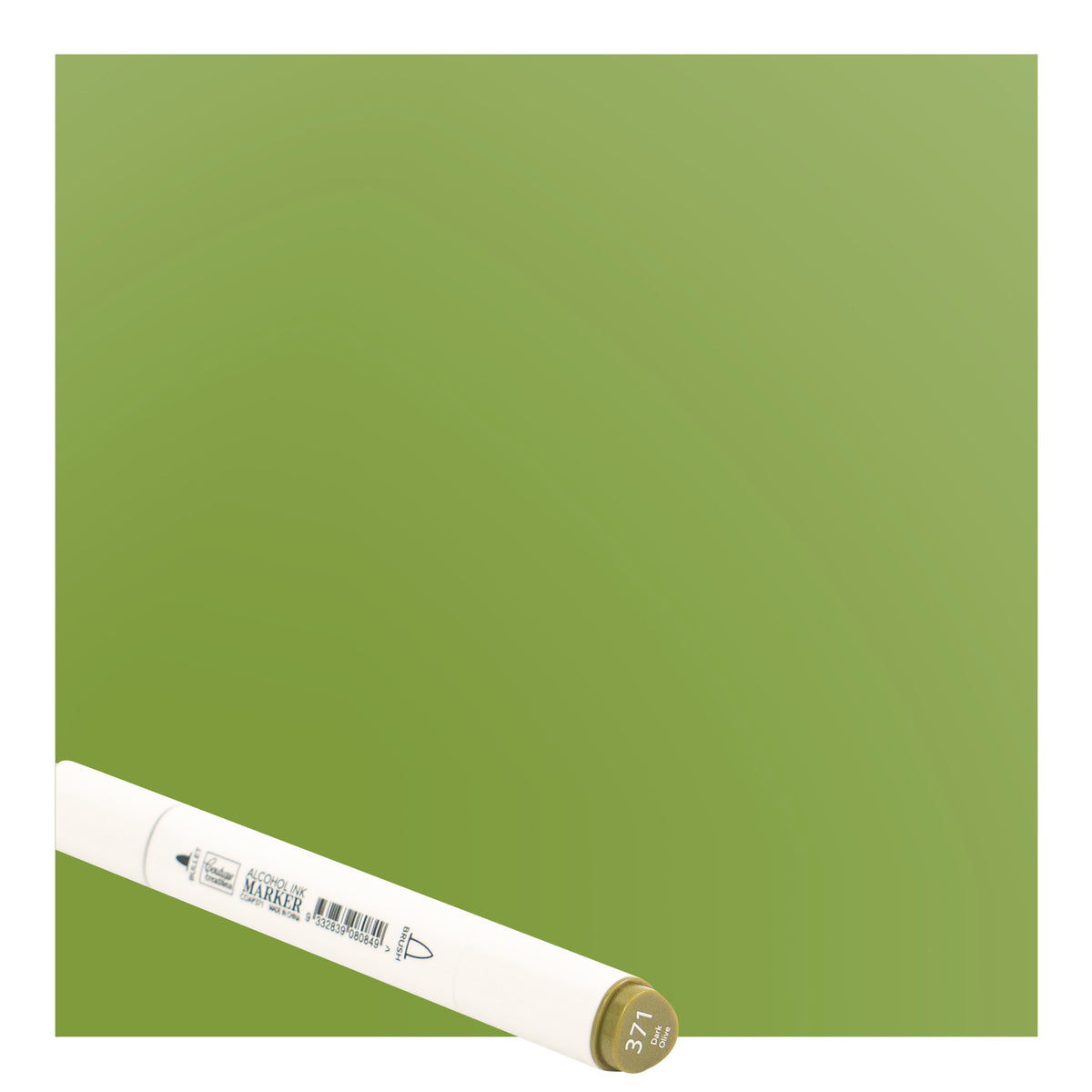 CC Alcohol Ink Marker Twin Tip Dark Olive 371