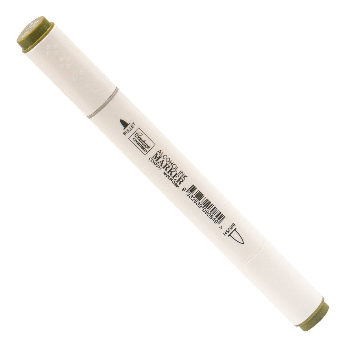 CC Alcohol Ink Marker Twin Tip Dark Olive 371