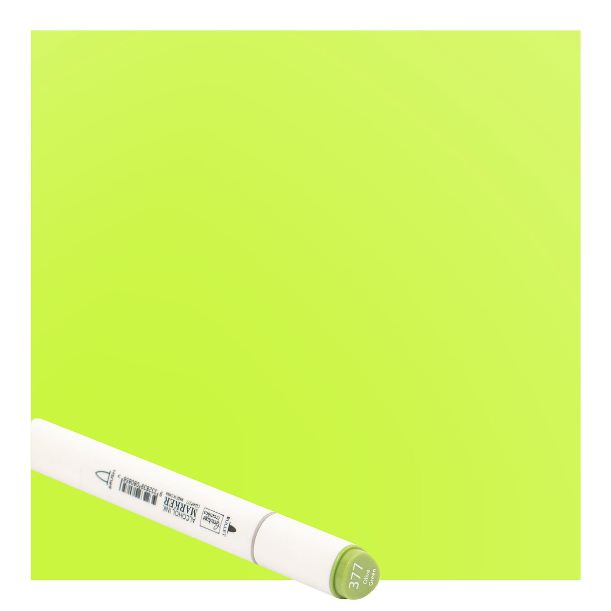CC Alcohol Ink Marker Twin Tip Olive Green 377