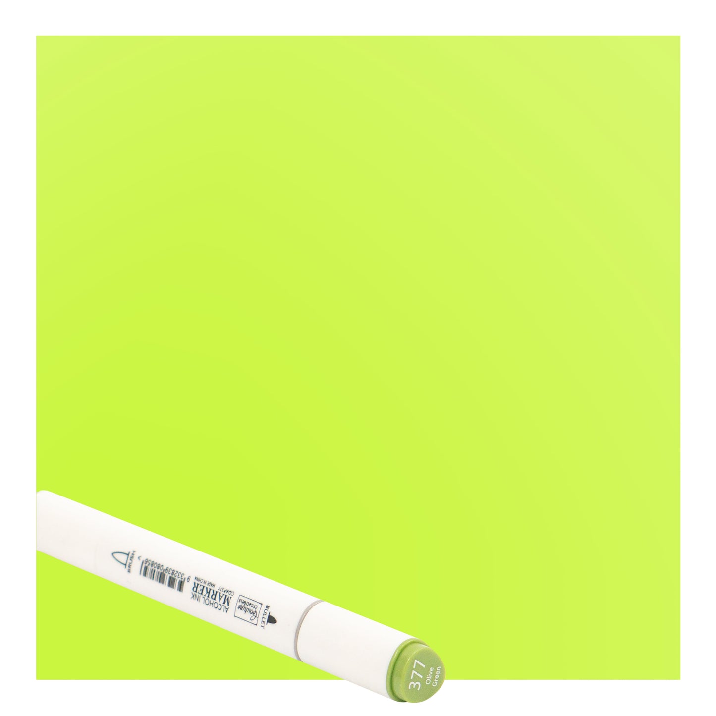 CC Alcohol Ink Marker Twin Tip Olive Green 377