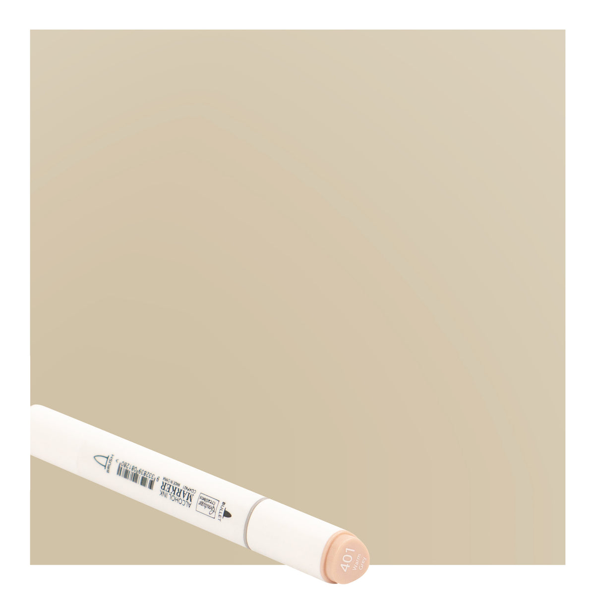 CC Alcohol Ink Marker Twin Tip Warm Grey 401