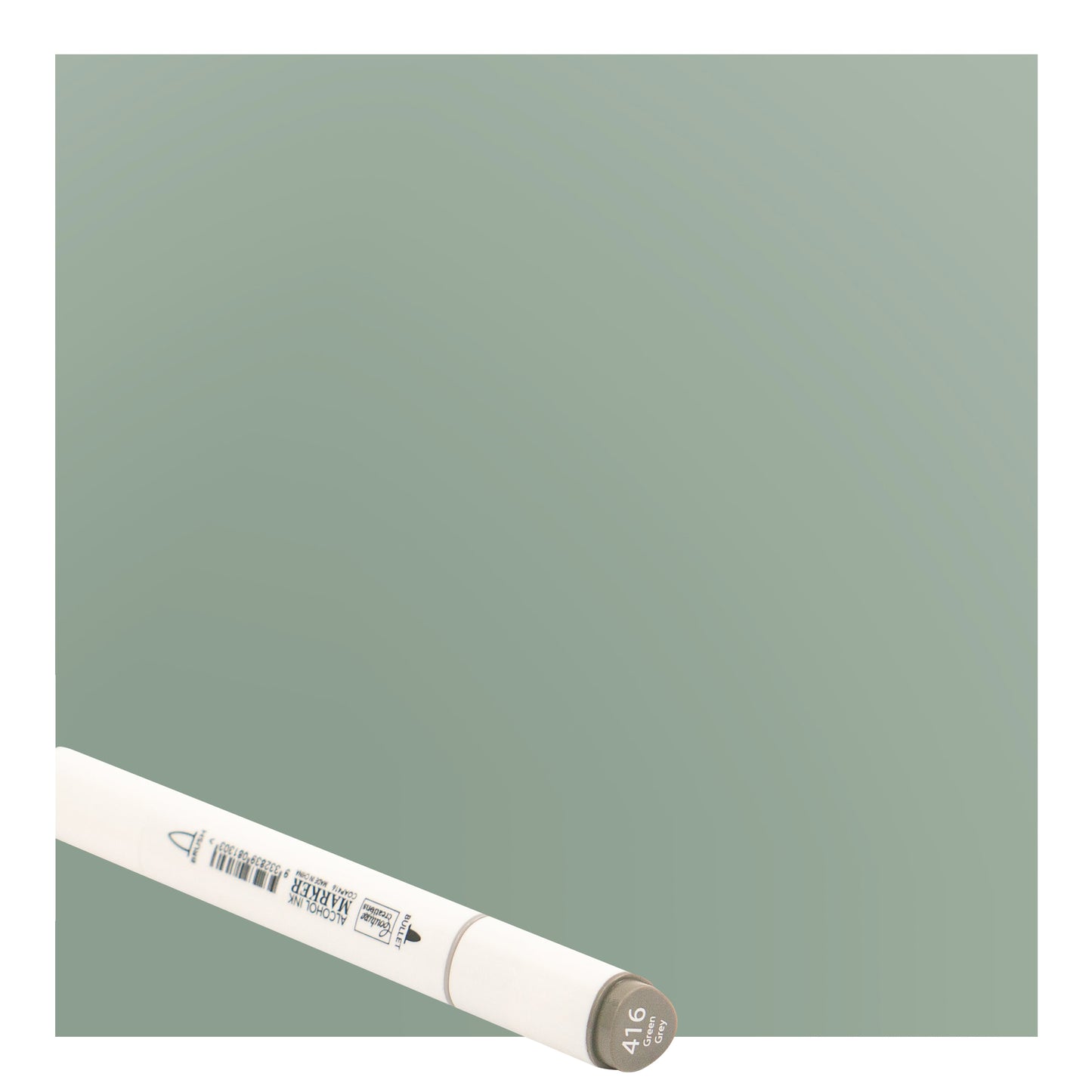 Green Grey Twin Tip Alcohol Ink Marker