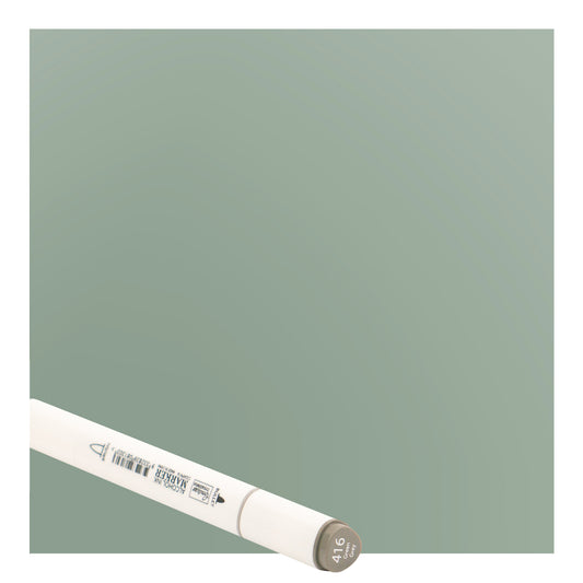 Green Grey Twin Tip Alcohol Ink Marker